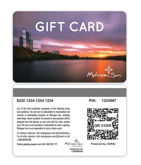 mohegan sun casino gift card|mohegan sun gift card balance.